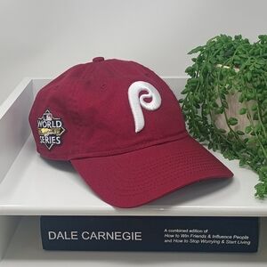 Phillies New Era Maroon 2022 World Series Hat